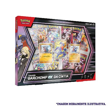 Card Pokémon Box Garchomp ex da Cíntia