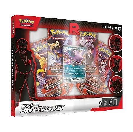 Card Pokémon Box Equipe Rocket