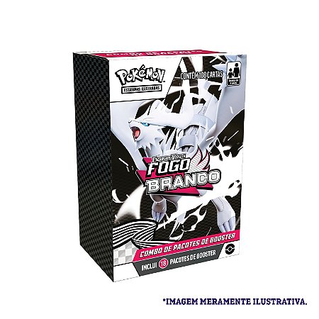 Card Pokémon Combo de Booster EV10.5 Fogo Branco