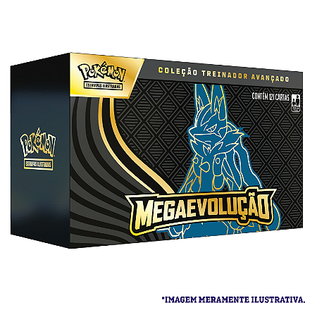 Card Pokémon Box Treinador Avançado ME01 Megaevolução - Lucario