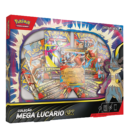 Card Pokémon Box Mega Lucario ex