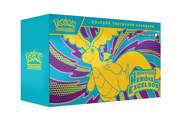 Card Pokémon Box Treinador Avançado ME02.5 Heróis Excelsos