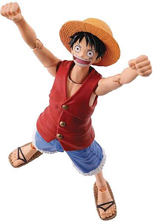 Miniatura Monkey D. Luffy Romance Dawn 14cm SHFiguarts
