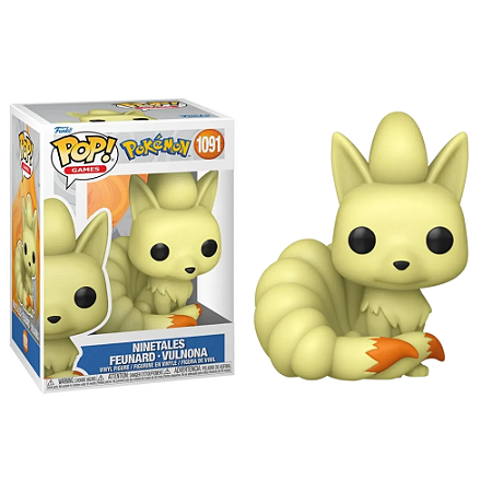 Pop Pokémon Ninetales Reunard- Vulnona 1091