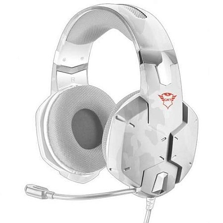 Headset Trust GXT 322W Carus White