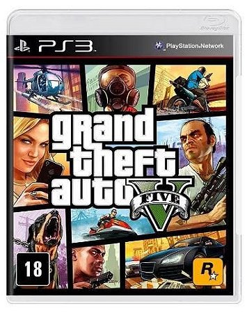 Grand Theft Auto V (Gta 5) - Ps3 (Sem Mapa) #1 (Com Detalhe) - Arena Games  - Loja Geek
