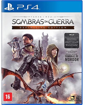 PS4 Sombras da Guerra Definitive Edition