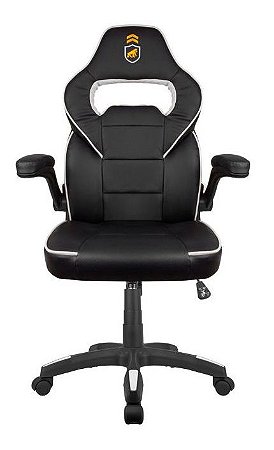 Cadeira Gshield Armor Preta com Branco