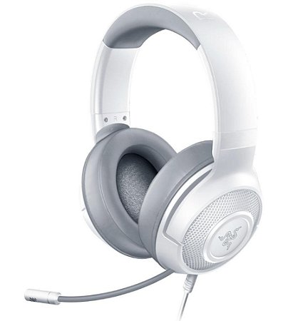 Headset Razer Kraken X Mercury Multi-plataform Branco