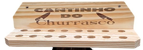 PORTA ESPETO RÚSTICO