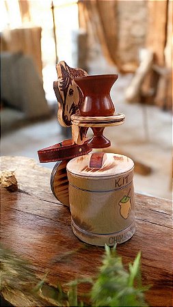 Kit Chimarrão Rústico EM MADEIRA