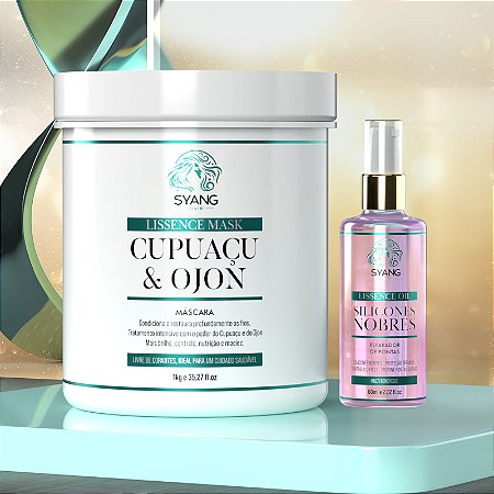 Kit Lissence Mask e Oil – Tratamento Intenso Hidratação, Brilho e Antifrizz