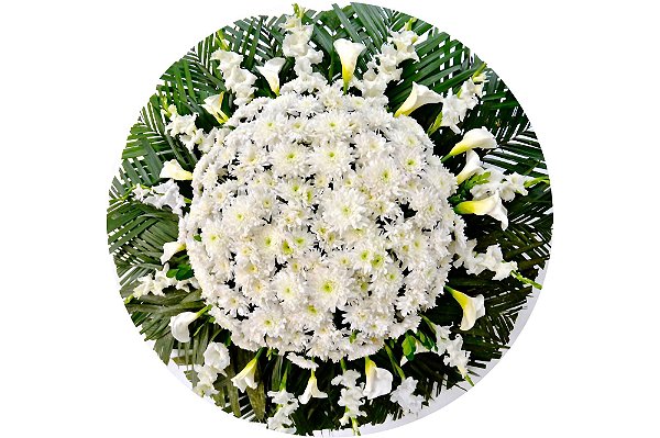 Coroa de Flores Primavera 1 - Tam 1,20 de diâmetro (FRETE GRÁTIS)