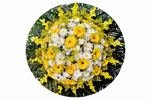 Coroa de Flores Primavera 2 - Tam 1,20 de diâmetro (FRETE GRÁTIS)