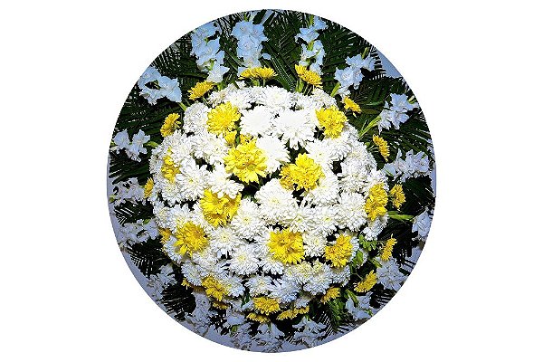 Coroa de Flores Primavera 4 - Tam 1,20 de diâmetro (FRETE GRÁTIS)