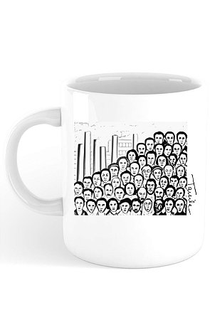 Caneca Os Operários de Tarsila