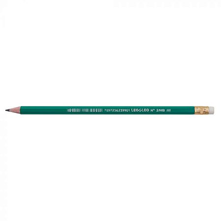 Lápis Grafite N°2 HB Com Borracha Leonora