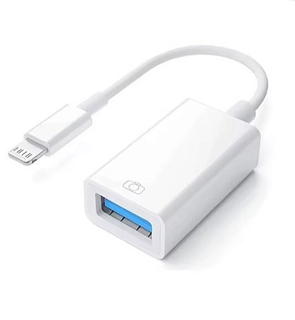 cabo otg adaptador para iPhone, Lightning conversor de câmera, 14, 13, 12, 11 Pro Max, Xs, XR, 7, 8 Plus