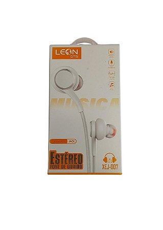 Fone de Ouvido Leon GTS P2 Estéreo com Microfone
