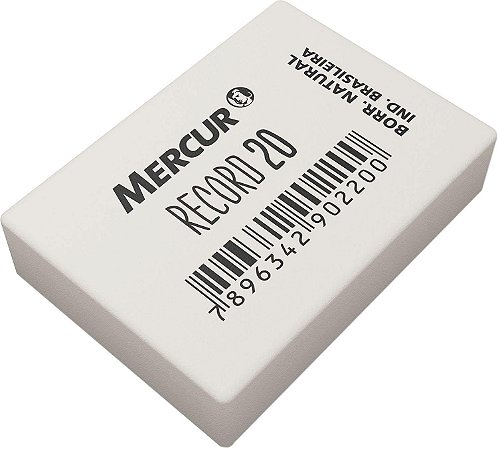 Borracha Branca 20 Record Branca / 3 x 4,2 x 1 cm