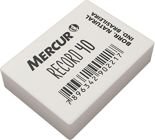 Borracha Branca 40 Record / 2,2 x 3,3 x 0,8 cm