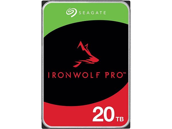 HD Seagate 20TB Ironwolf Pro NAS 6.0GBps 256MB Cache