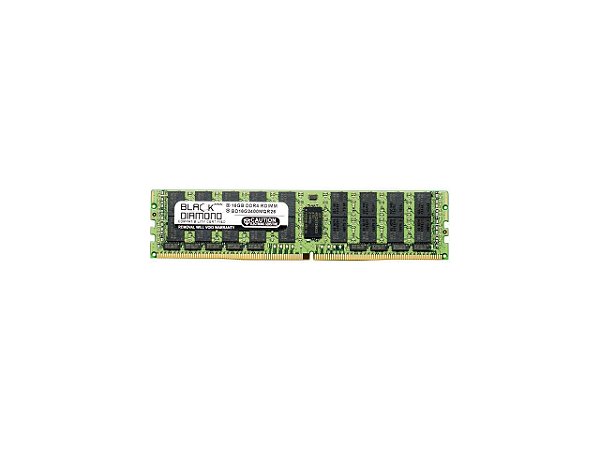 Memória RAM Black Diamond Memory 16GB 288-Pin DDR4 SDRAM ECC Registered DDR4 2400 (PC4 19200) Server Memory