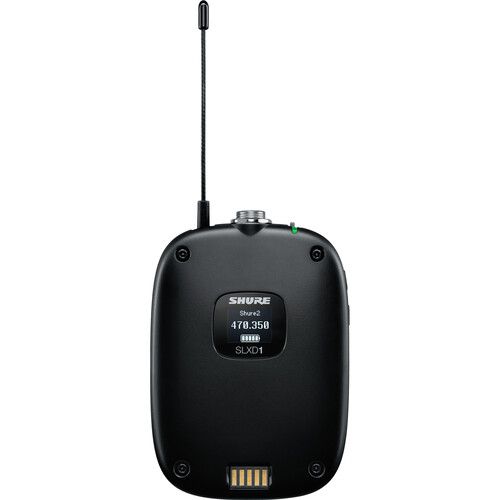 Shure SLXD1 Digital Wireless Bodypack Transmitter (G58: 470 to 514 MHz)