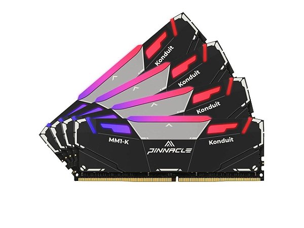 Memória RAM Timetec Pinnacle Konduit RGB 128GB (4x32GB) 3200 MHz