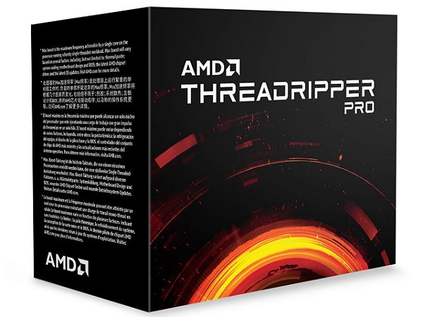 Processador AMD Ryzen Threadripper PRO 5965WX - 24 Cores e 48 Threads Octa-Channel