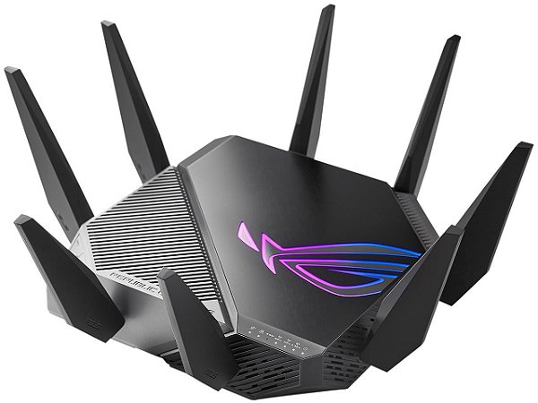 Roteador Asus ROG Rapture GT-AXE11000 WiFi 6E Gaming Route World's First 6GHz Band
