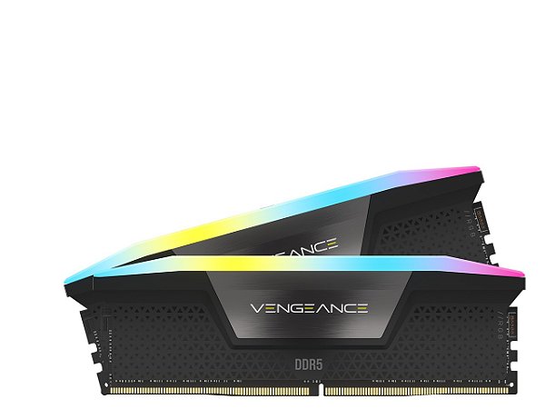 Memória RAM Corsair Vengeance RGB DDR5 64GB 2x32GB 5600MHz CL40 AMD EXPO