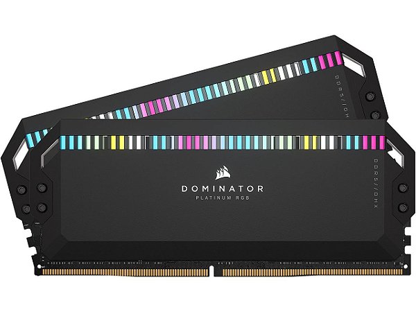 Memória RAM Corsair Dominator Platinum RGB DDR5 32GB 2x16GB 6200MHz