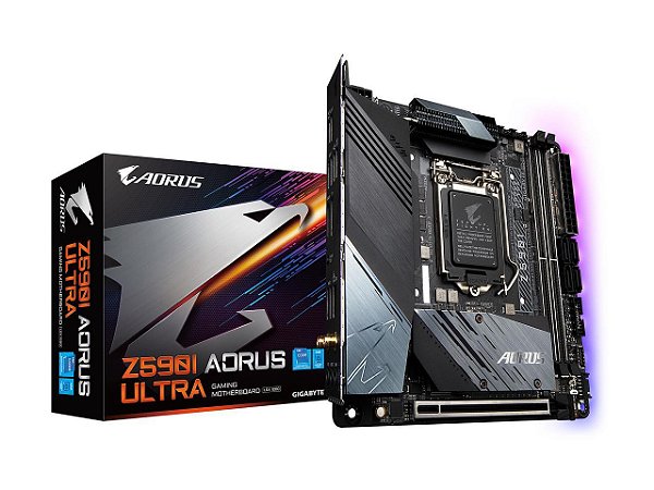 Placa Mãe Gigabyte Z590I Aorus Ultra LGA1200