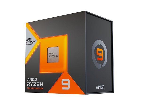 Processador AMD Ryzen 9 7900X3D - 5rd Gen - 12-Core 4.4 GHz