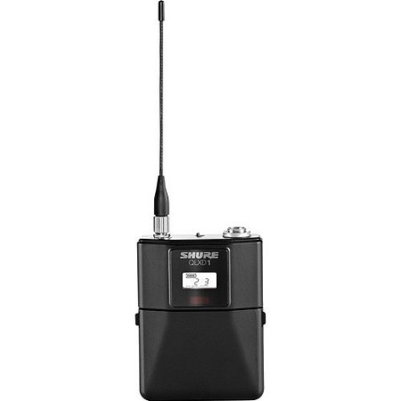 Transmissor Shure QLXD1 Digital Wireless Bodypack Transmitter J50A 572 to 608 + 614 to 616 MHz