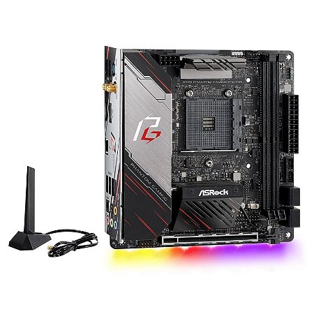 Placa Mãe AsRock - X570 Phantom Gaming - ITX/TB3