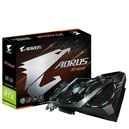 Placa De Vídeo Gigabyte RTX 2080 Ti Aorus XTreme 11GB