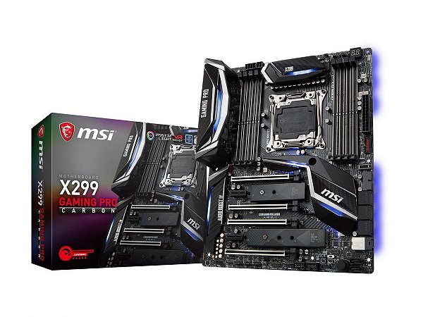 Placa Mãe MSI X299 Gaming Pro Carbon