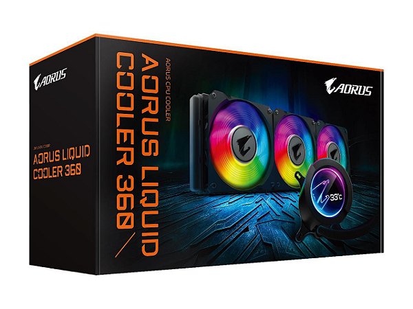 Hydro Cooler Gigabyte Aorus RGB AIO Liquid Cooler 360MM