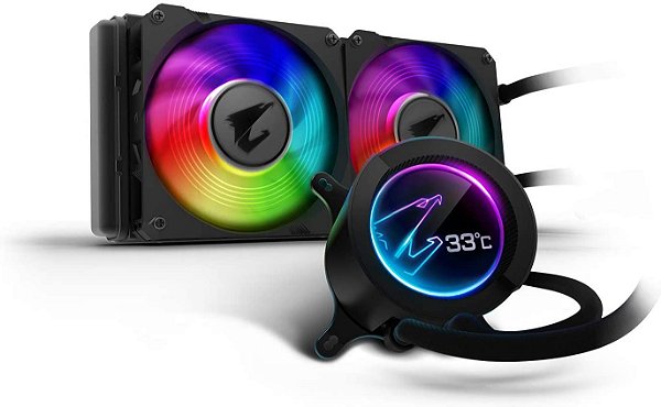 Hydro Cooler Gigabyte Aorus RGB AIO Liquid Cooler 240MM