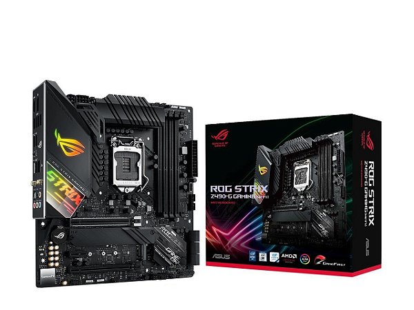 Placa Mãe Asus ROG Strix Z490-G Gaming LGA1200