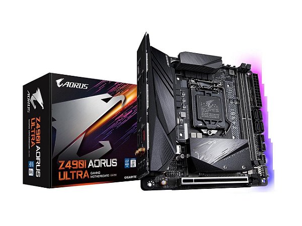 Placa Mãe Gigabyte Z490I Aorus Ultra LGA1200