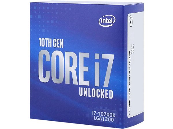 Processador Intel Core i7-10700K - 10ª Geração - LGA1200