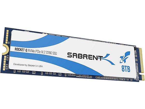 SSD M.2 Sabrent Rocket Q 8TB Gen3 (3300MBps/2900MBps)