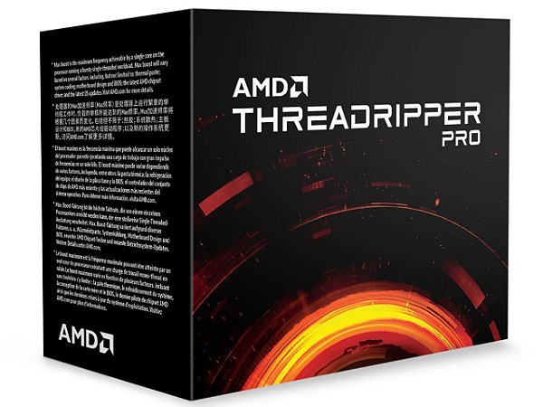 Processador AMD Ryzen Threadripper PRO 3955WX OEM Sem Caixa - 16 Cores e 32 Threads Octa-Channel