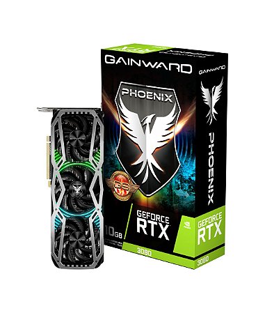 Placa de Vídeo Gainward GeForce RTX 3080 10GB - Phoenix GS
