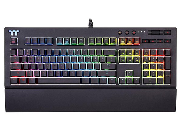 Teclado Thermaltake TT Premium X1 RGB Cherry MX Blue