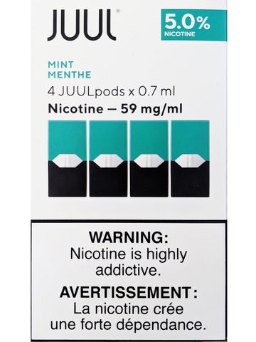Refil Juul Pods Cool Mint (pack De 4) Importado do Canada