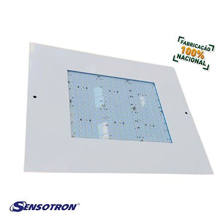 LUMINARIA POSTO DE COMBUSTIVEL 288 LEDS SENSOTRON